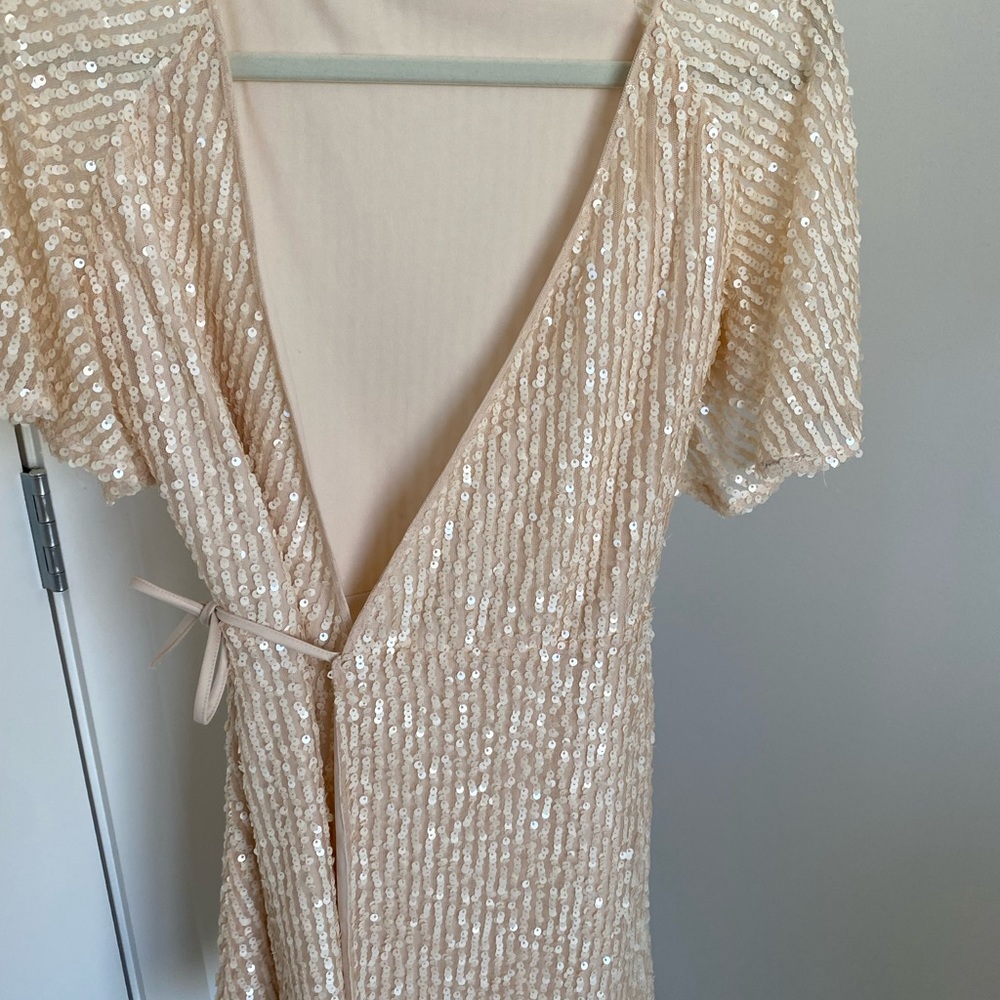 Zara sequin dress